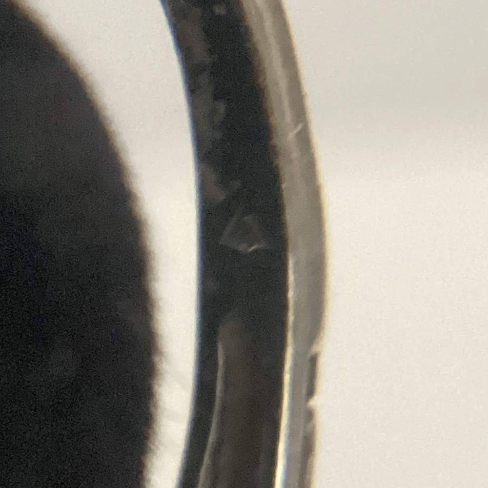 Silpada Black Stone Stackable Ring With Design - image 3